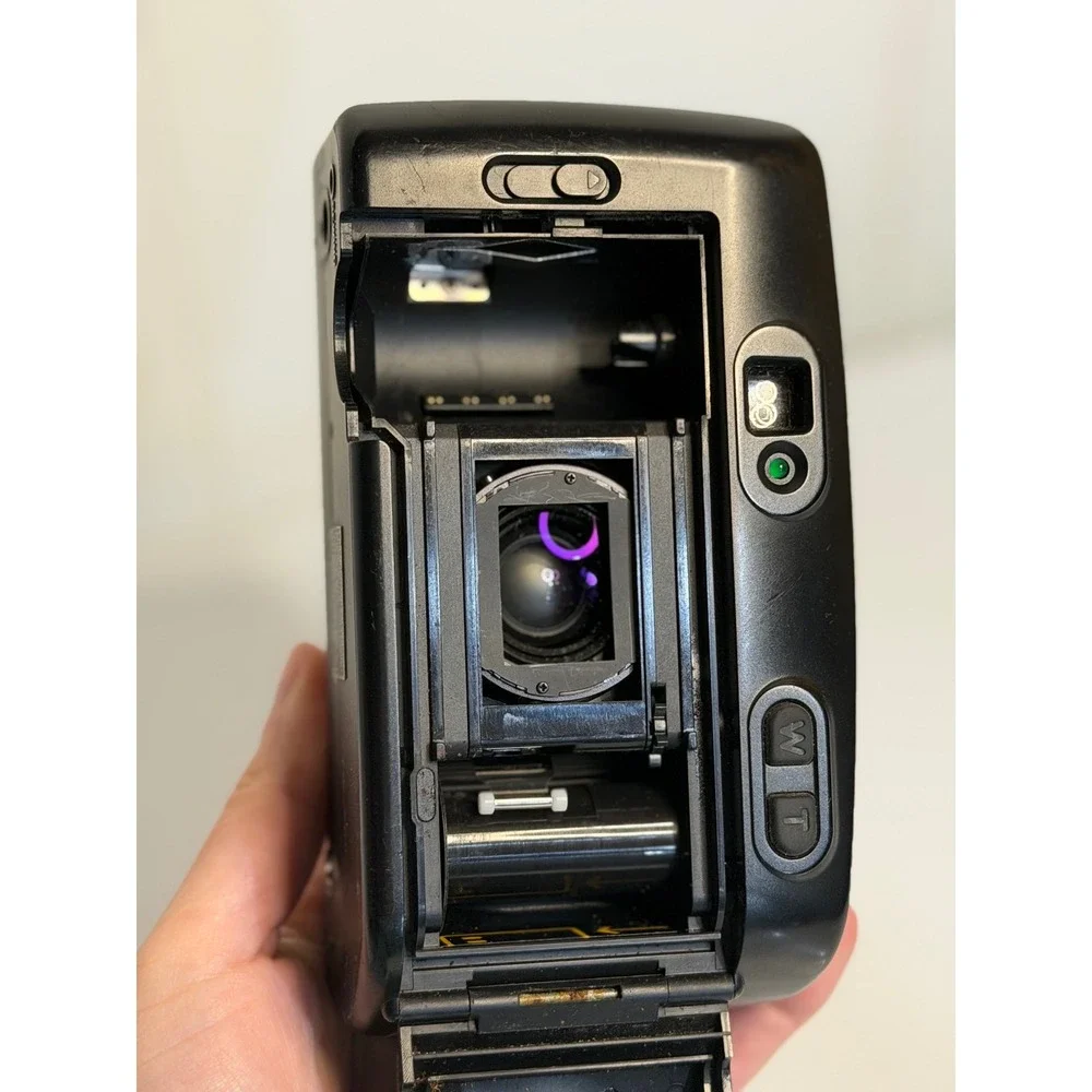 VTG Vivitar Series 1 440PZ Camera Black 35mm Film 38-70mm Power Zoom AF AS IS